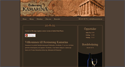 Desktop Screenshot of kamarina.se